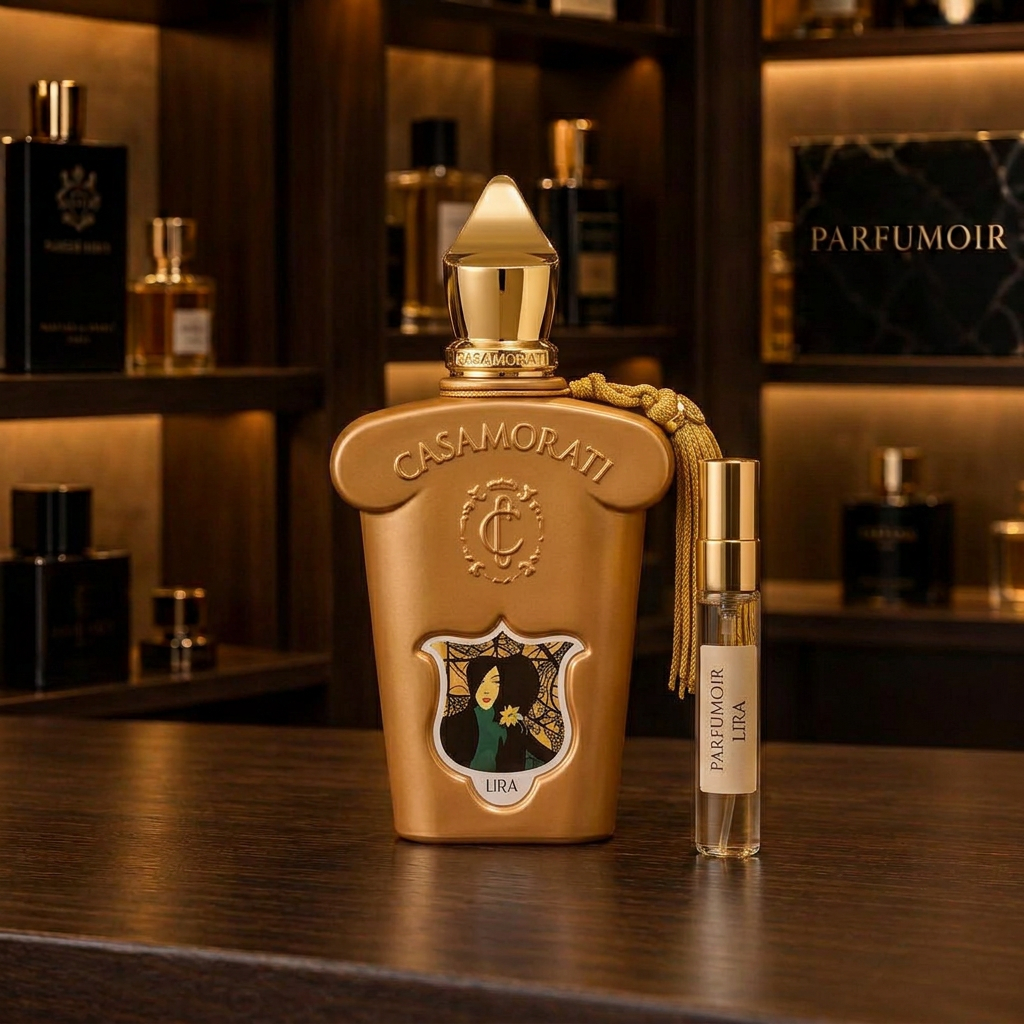 Casamorati Lira Abfüllung — Originalflakon und Parfumoir-Abfüllung