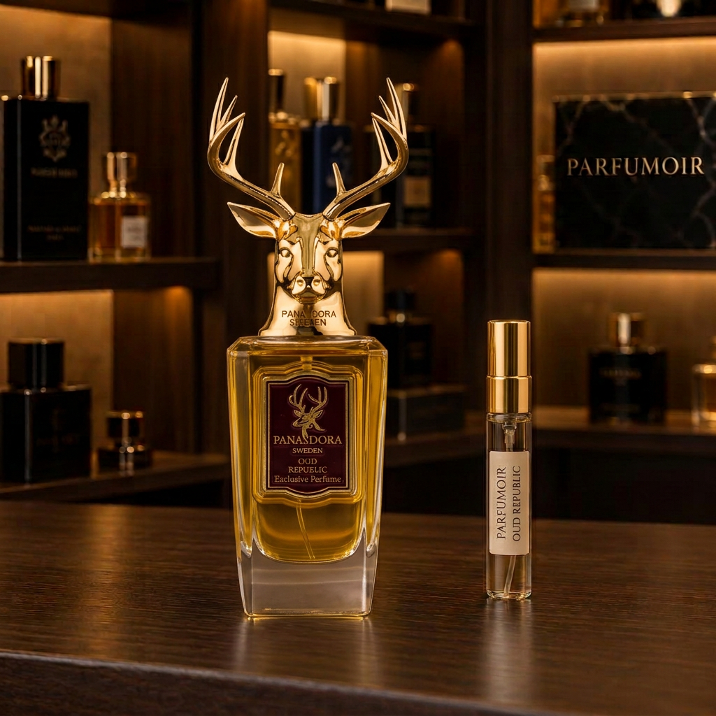 Pana Dora Oud Republic Abfüllung — Originalflakon und Parfumoir-Abfüllung